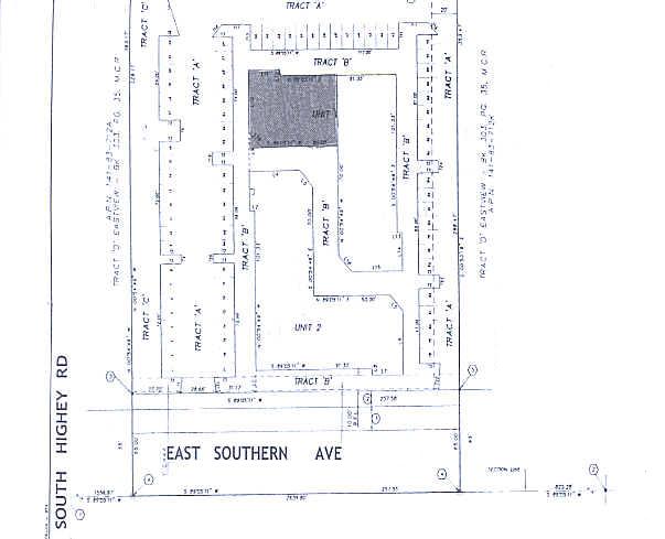 5416 E Southern Ave, Mesa, AZ for lease - Plat Map - Image 2 of 34