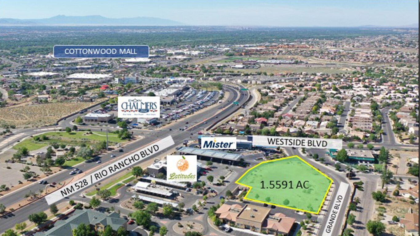 Grande Blvd, Rio Rancho, NM for sale Aerial- Image 1 of 1