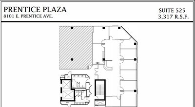 8101 E Prentice Ave, Greenwood Village, CO for lease Floor Plan- Image 1 of 1