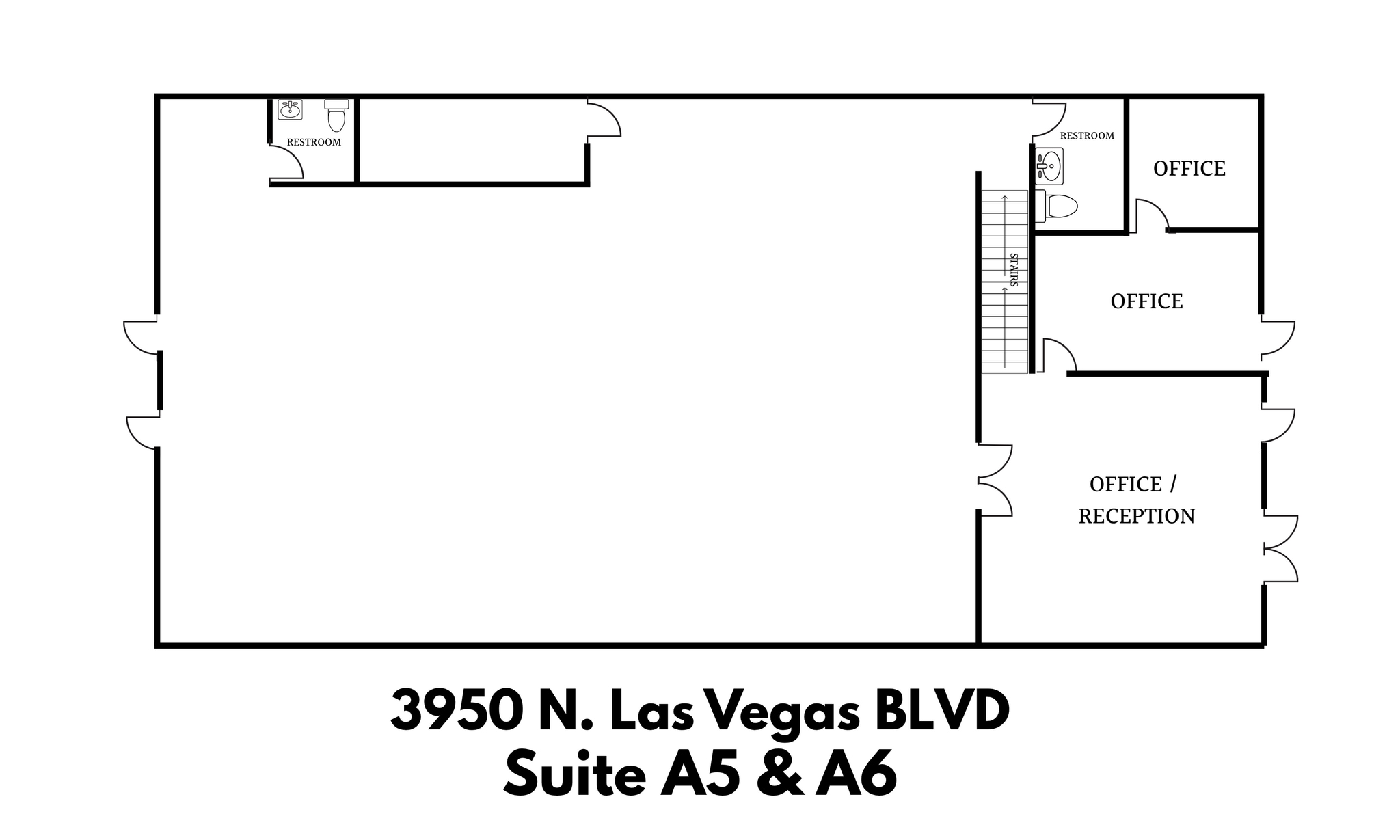 3970 Las Vegas Blvd N, Las Vegas, NV for lease Floor Plan- Image 1 of 1