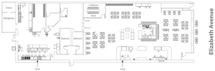 1609 Elizabeth Ave, Charlotte, NC for lease Floor Plan- Image 1 of 1