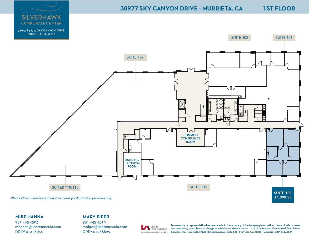 38975 Sky Canyon Dr, Murrieta, CA for lease Floor Plan- Image 1 of 2