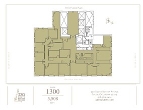 320 S Boston Ave, Tulsa, OK for lease Floor Plan- Image 1 of 1