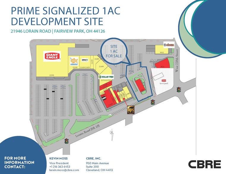 21946 Lorain Rd, Fairview Park, OH for sale - Site Plan - Image 3 of 5