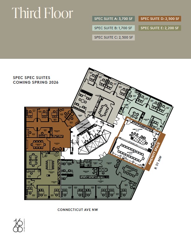 1666 Connecticut Ave NW, Washington, DC for lease Floor Plan- Image 1 of 1