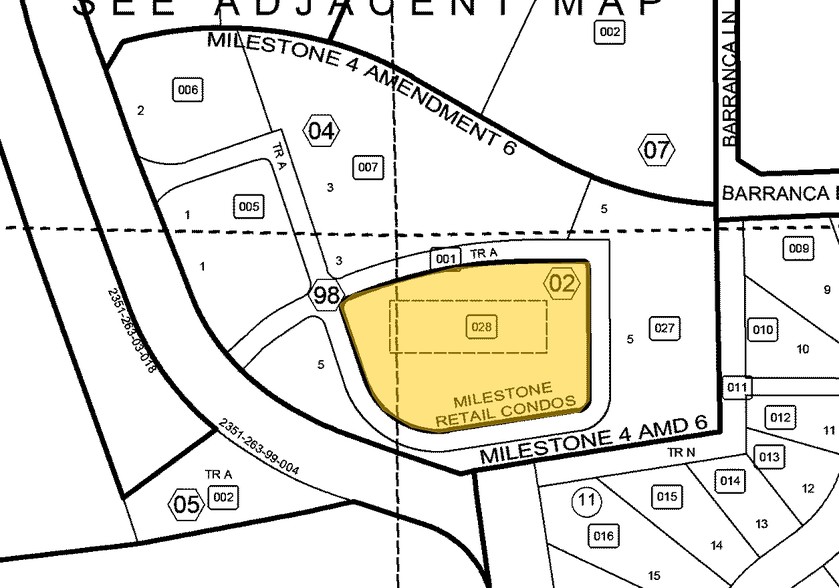 4284 Trail Boss Dr, Castle Rock, CO for lease - Plat Map - Image 2 of 9