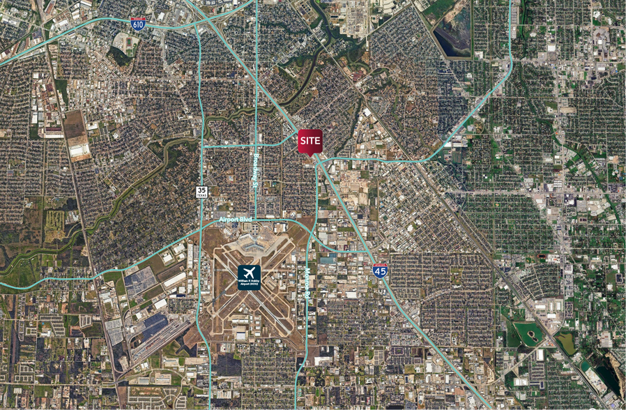 8484 Gulf Fwy, Houston, TX for sale - Aerial - Image 2 of 3