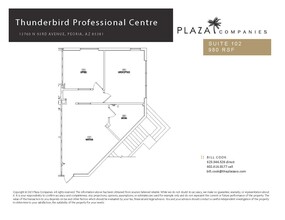 13760 N 93rd Ave, Peoria, AZ for lease Floor Plan- Image 1 of 1