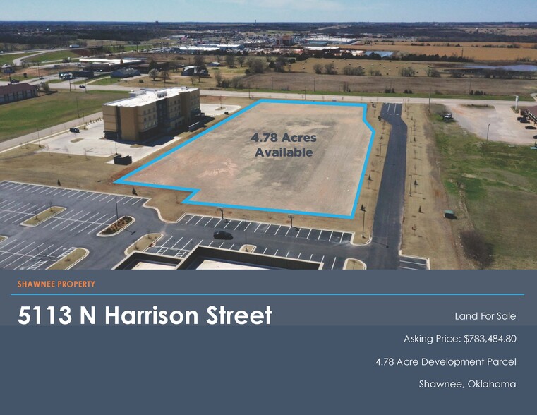 N Harrison St, Shawnee, OK for sale - Building Photo - Image 1 of 1