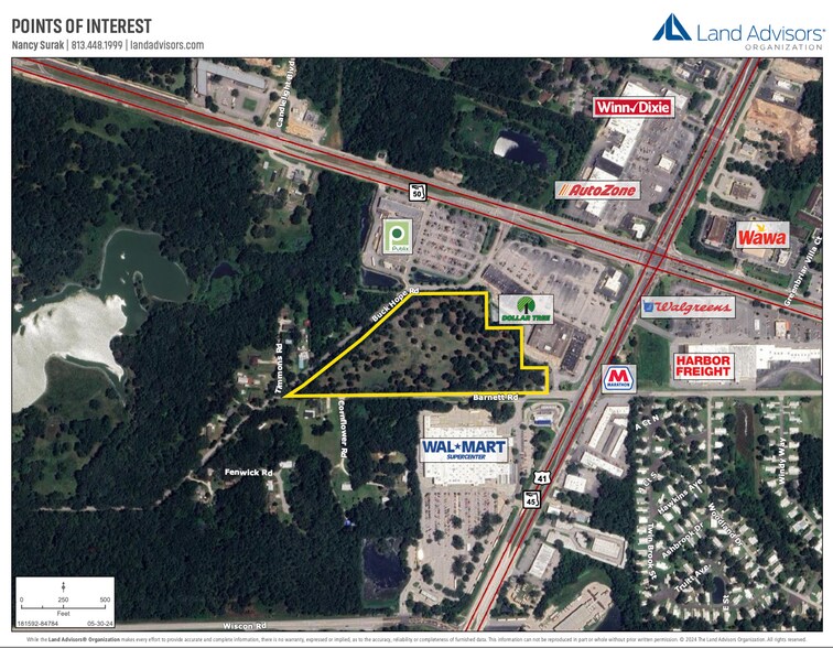 19487 Barnett Rd, Brooksville, FL for sale - Aerial - Image 1 of 4