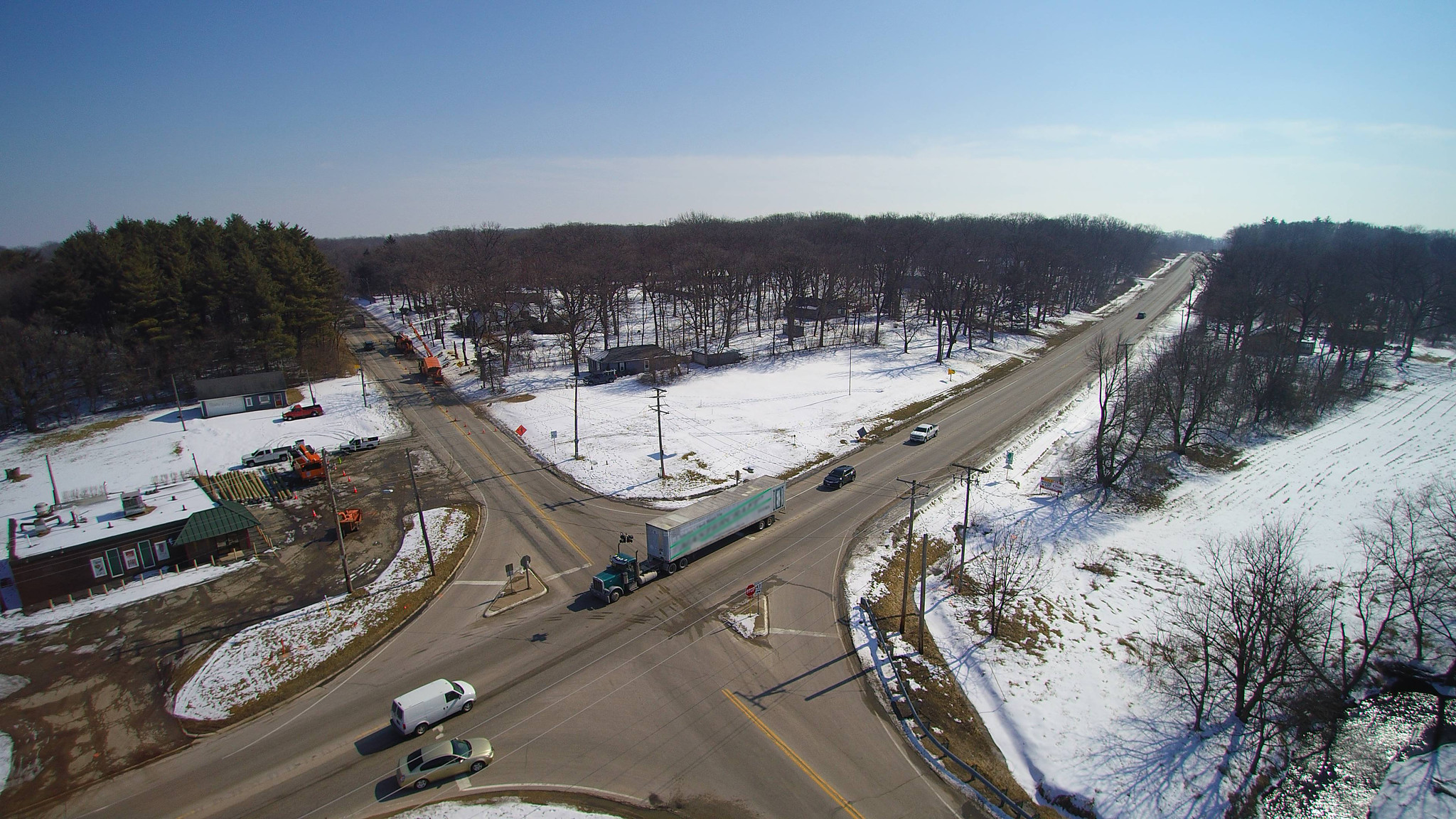 Route 47, Elburn, IL for sale Aerial- Image 1 of 1