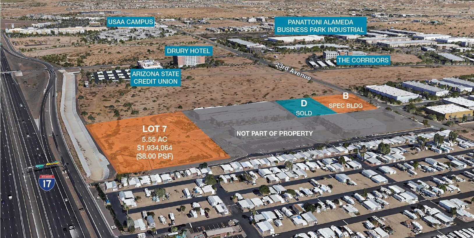 NW Williams Dr & 23rd Ave, Phoenix, AZ for sale Building Photo- Image 1 of 1