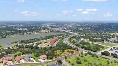 Lot 1 La Ventana Drive, Marble Falls, TX - AERIAL  map view - Image1