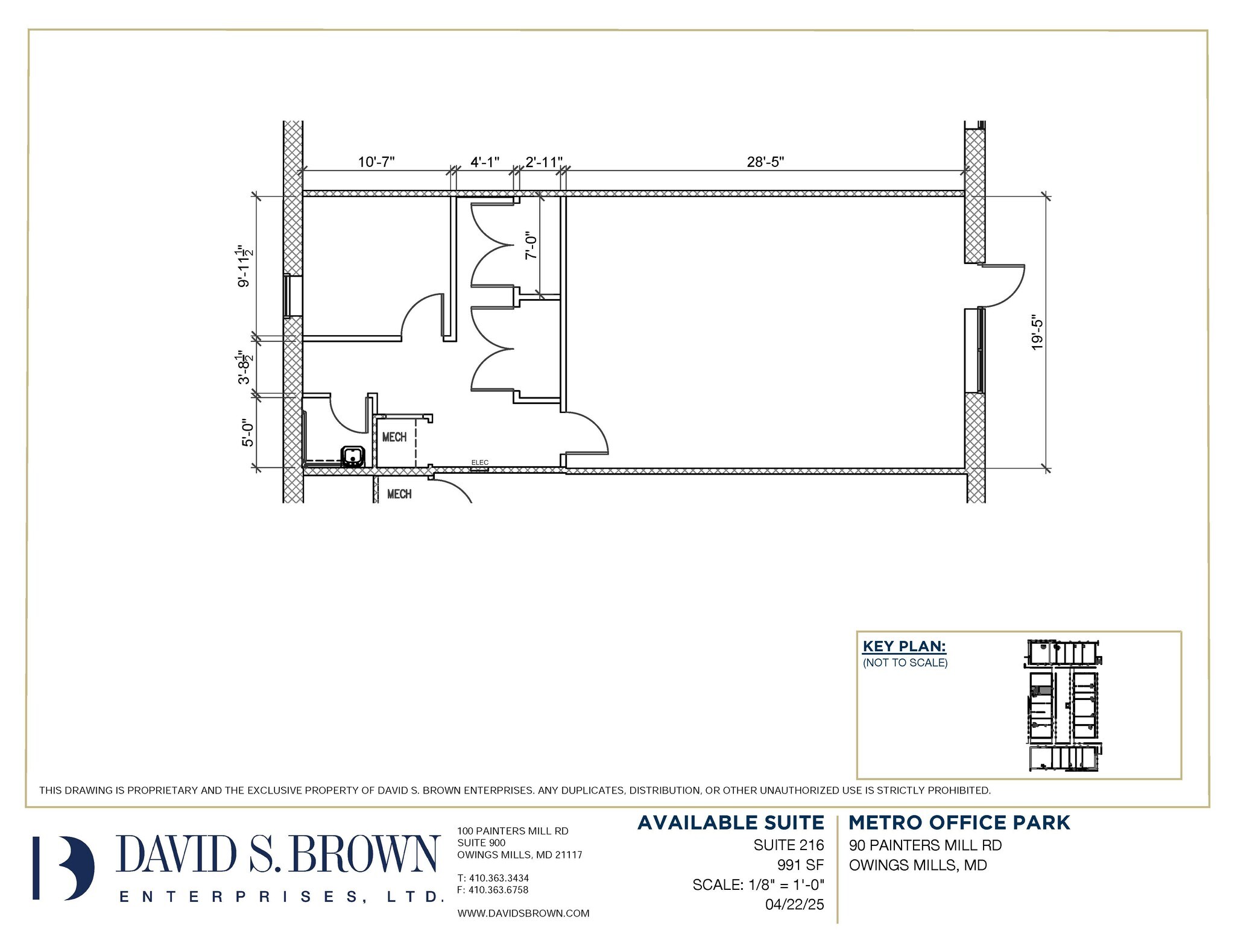 90 Painters Mill Rd, Owings Mills, MD for lease Floor Plan- Image 1 of 1