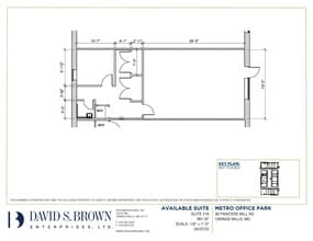 90 Painters Mill Rd, Owings Mills, MD for lease Floor Plan- Image 1 of 1
