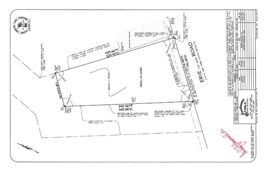 1730 Erie Rd, Derby, NY for sale - Plat Map - Image 3 of 3