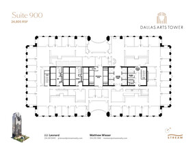 2200 Ross Ave, Dallas, TX for lease Floor Plan- Image 1 of 1