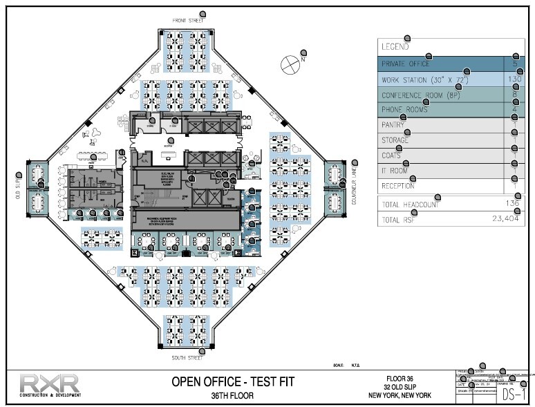 32 Old Slip, New York, NY for lease Floor Plan- Image 1 of 2