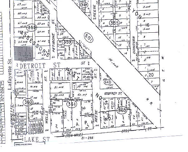 264-304 N Lafayette St S, South Lyon, MI for lease - Plat Map - Image 2 of 3