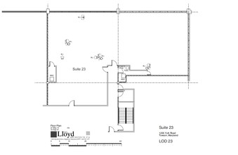 1205 York Rd, Lutherville, MD for lease Floor Plan- Image 1 of 1