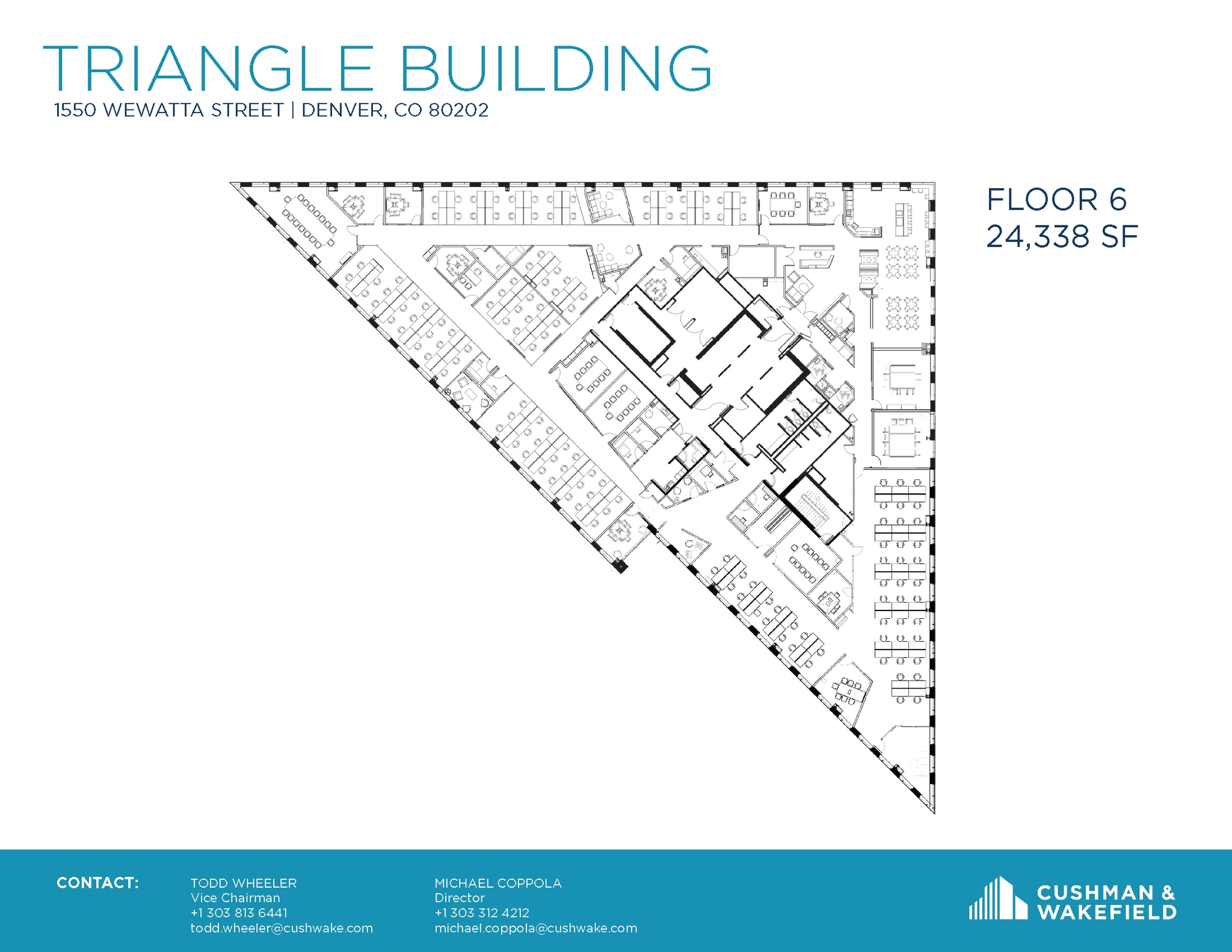 1550 Wewatta St, Denver, CO for lease Floor Plan- Image 1 of 23