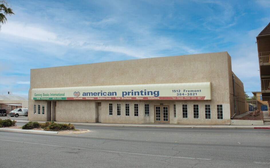 1512-1518 Fremont St, Las Vegas, NV for sale - Building Photo - Image 1 of 7