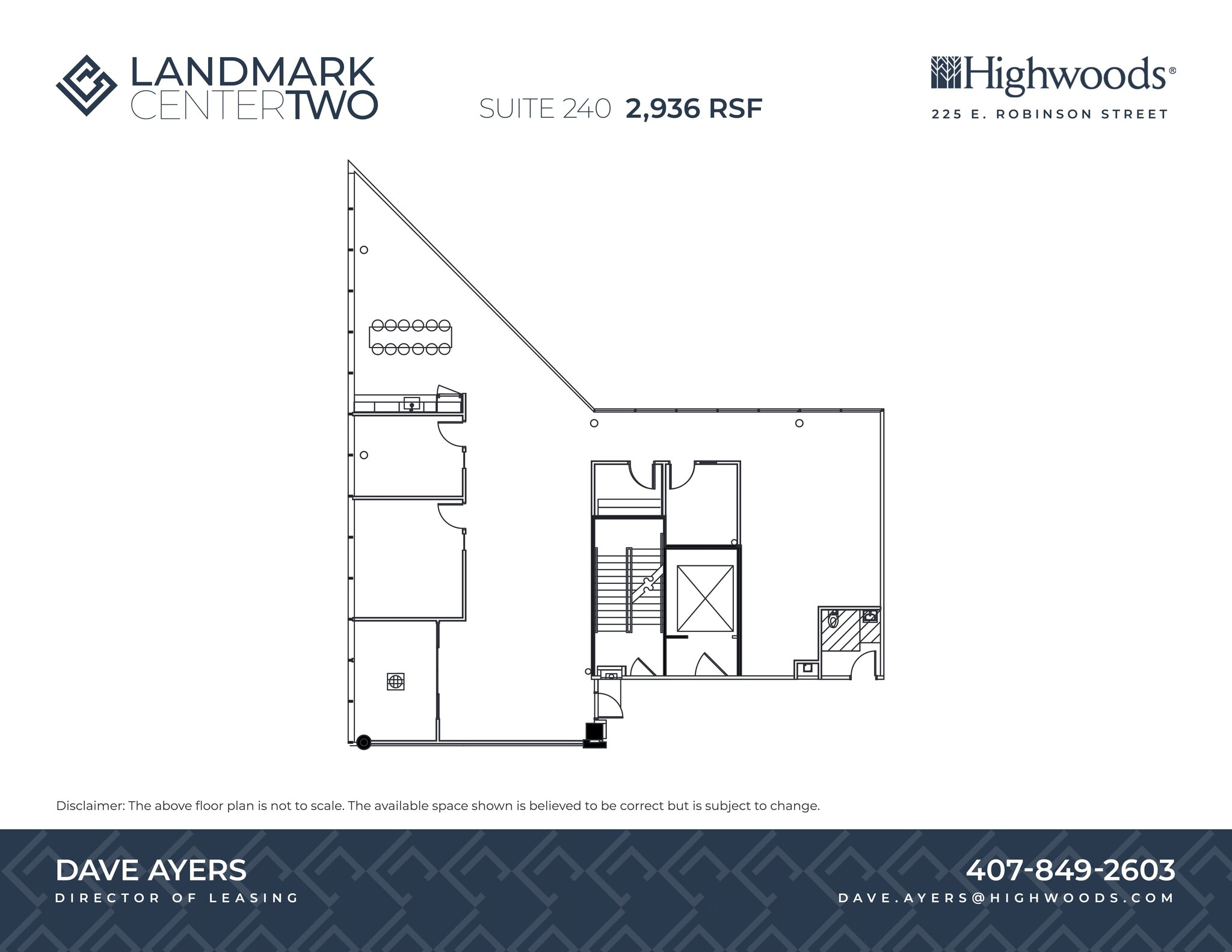 225 E Robinson St, Orlando, FL for lease Site Plan- Image 1 of 1