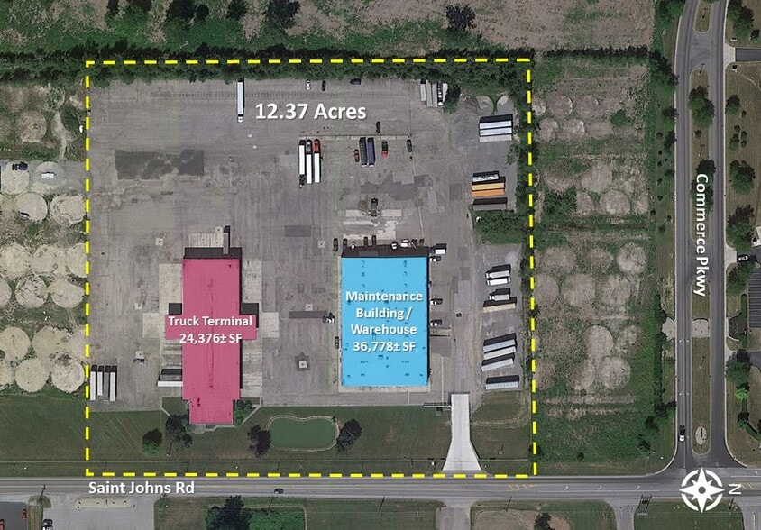 St Johns Rd/I75 - Truck Terminal portfolio of 2 properties for sale on LoopNet.com - Building Photo - Image 2 of 15