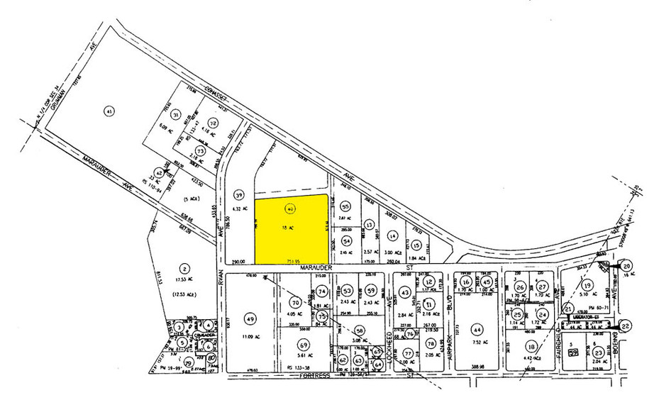 1100 Marauder St, Chico, CA for lease - Plat Map - Image 2 of 29