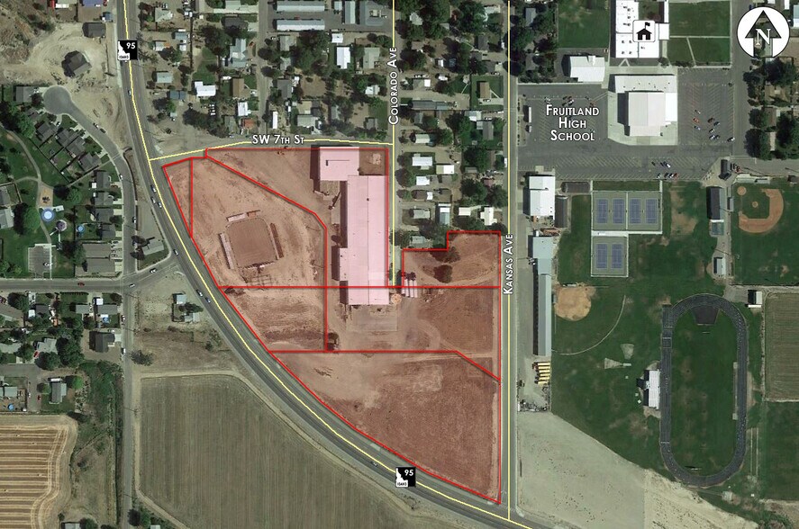 602 SW 7th St, Fruitland, ID for sale - Aerial - Image 1 of 1