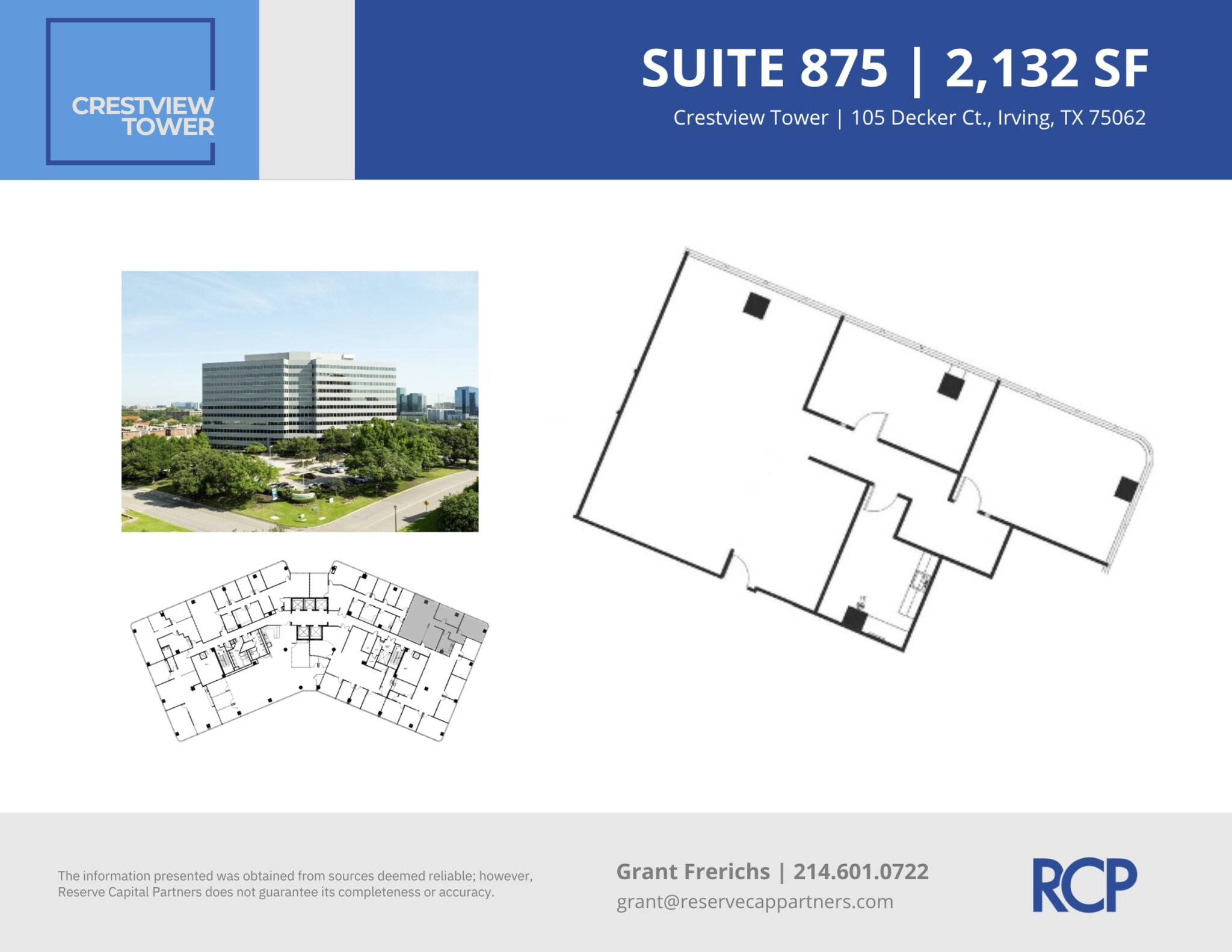 105 Decker Ct, Irving, TX for lease Floor Plan- Image 1 of 4