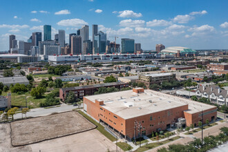 2410 Polk St, Houston, TX - aerial  map view