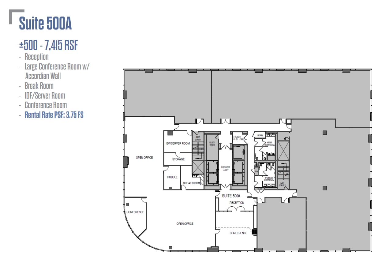 155 Grand Ave, Oakland, CA for lease Floor Plan- Image 1 of 1