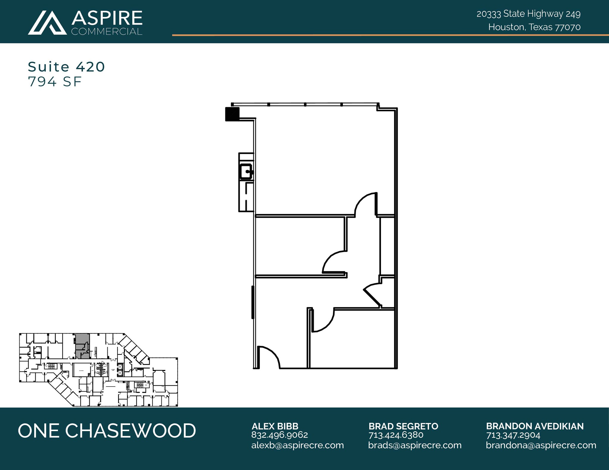 20333 State Highway 249, Houston, TX for lease Floor Plan- Image 1 of 1