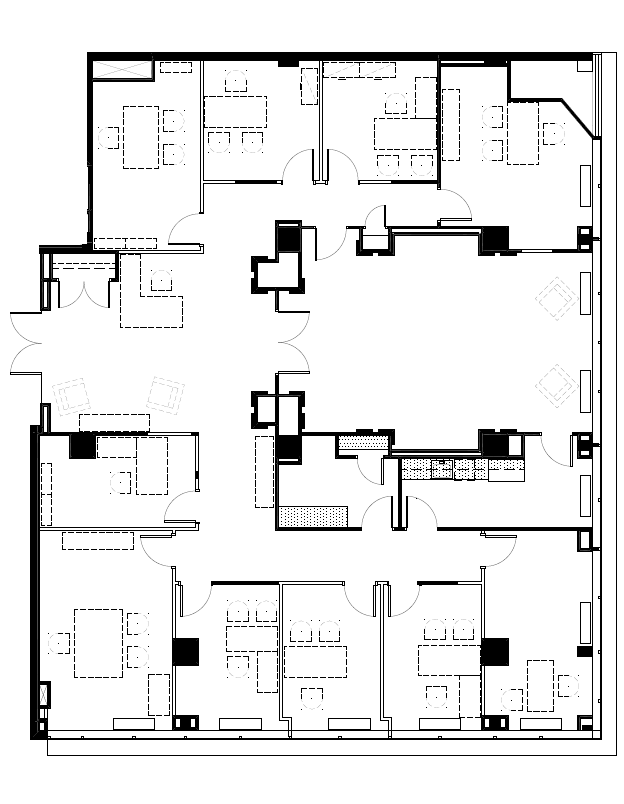 1667 K St NW, Washington, DC for lease Floor Plan- Image 1 of 1