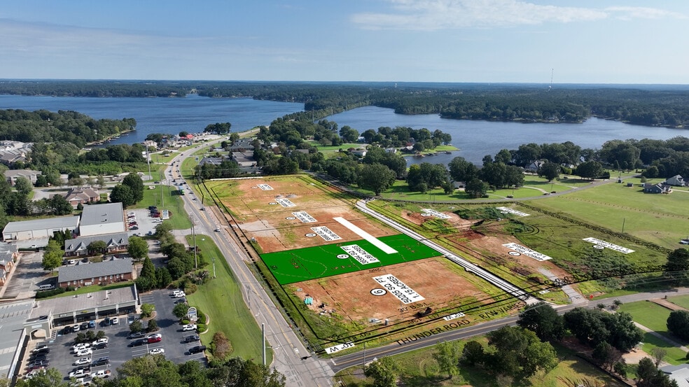 Lot 5 Thunder Pointe Drive, Eatonton, GA for sale - Aerial - Image 2 of 14