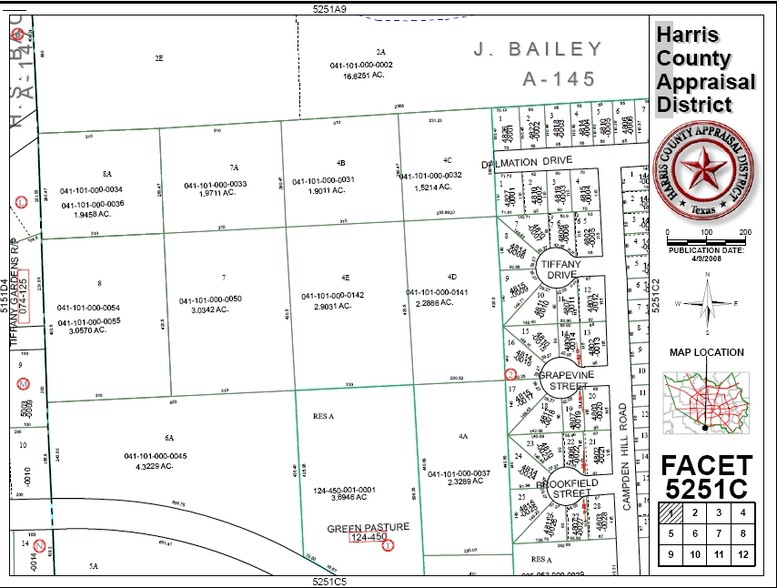 4950 W Fuqua St, Houston, TX for sale - Plat Map - Image 2 of 6