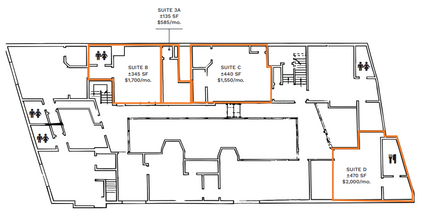 1334 Westwood Blvd, Los Angeles, CA for lease Floor Plan- Image 1 of 1