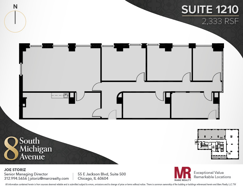 8 S Michigan Ave, Chicago, IL for lease Floor Plan- Image 1 of 1