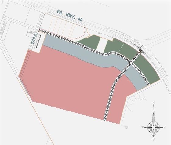 COMMERCIAL Dr, Kingsland, GA for sale - Plat Map - Image 3 of 5