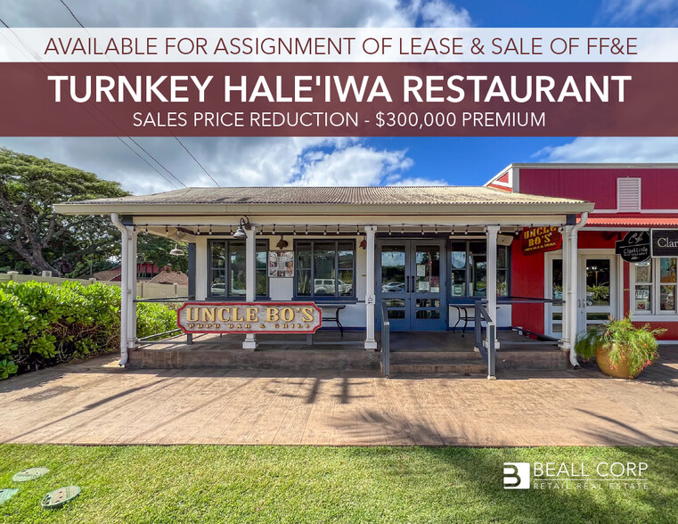 66-111 Kamehameha Hwy, Haleiwa, HI for lease - Building Photo - Image 1 of 10