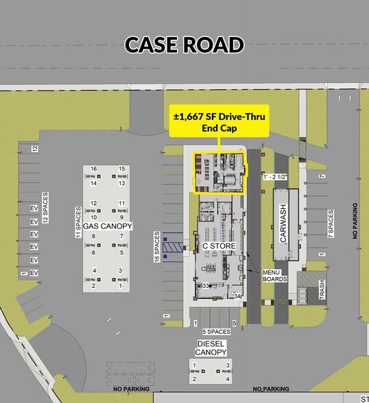 1350 Case Rd, Perris, CA for lease - Site Plan - Image 2 of 3