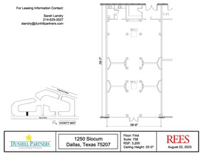 1025 N Stemmons Fwy, Dallas, TX for lease Floor Plan- Image 1 of 2