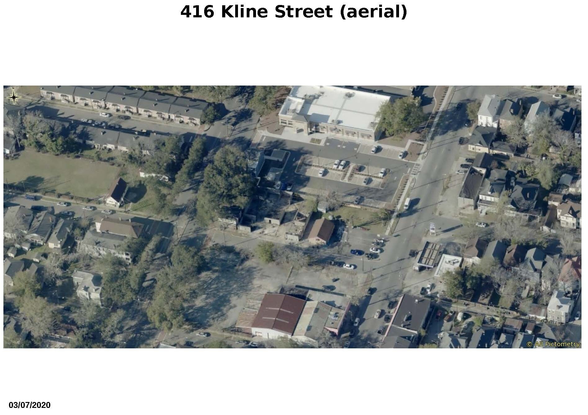 416 Kline St, Savannah, GA for sale Aerial- Image 1 of 1