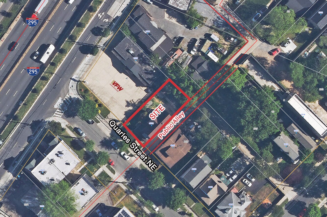 4602 Quarles St Ne, Washington, DC for sale Aerial- Image 1 of 1