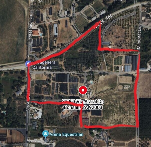 32079 Via Ararat dr, Bonsall, CA for sale - Site Plan - Image 3 of 7