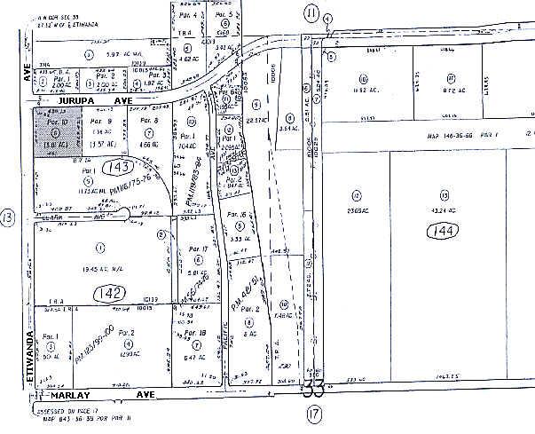 12903 Jurupa Ave, Fontana, CA for lease - Plat Map - Image 2 of 2