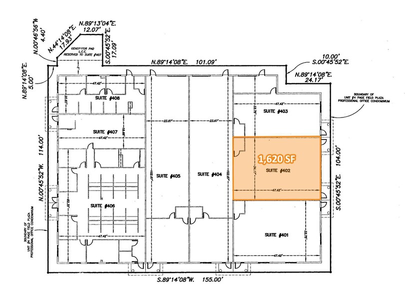 10970 S Cleveland Ave, Fort Myers, FL for lease - Floor Plan - Image 3 of 4