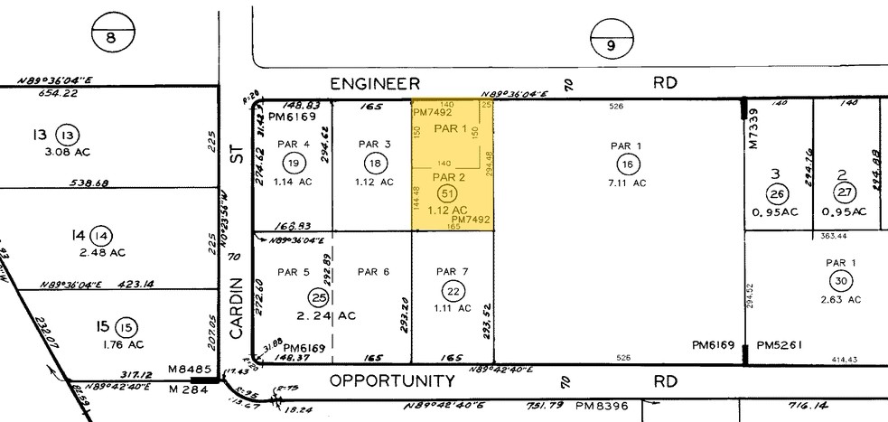 7191 Engineer Rd, San Diego, CA for lease - Plat Map - Image 2 of 4