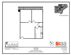 9465 Wilshire Blvd, Beverly Hills, CA for lease Floor Plan- Image 1 of 1